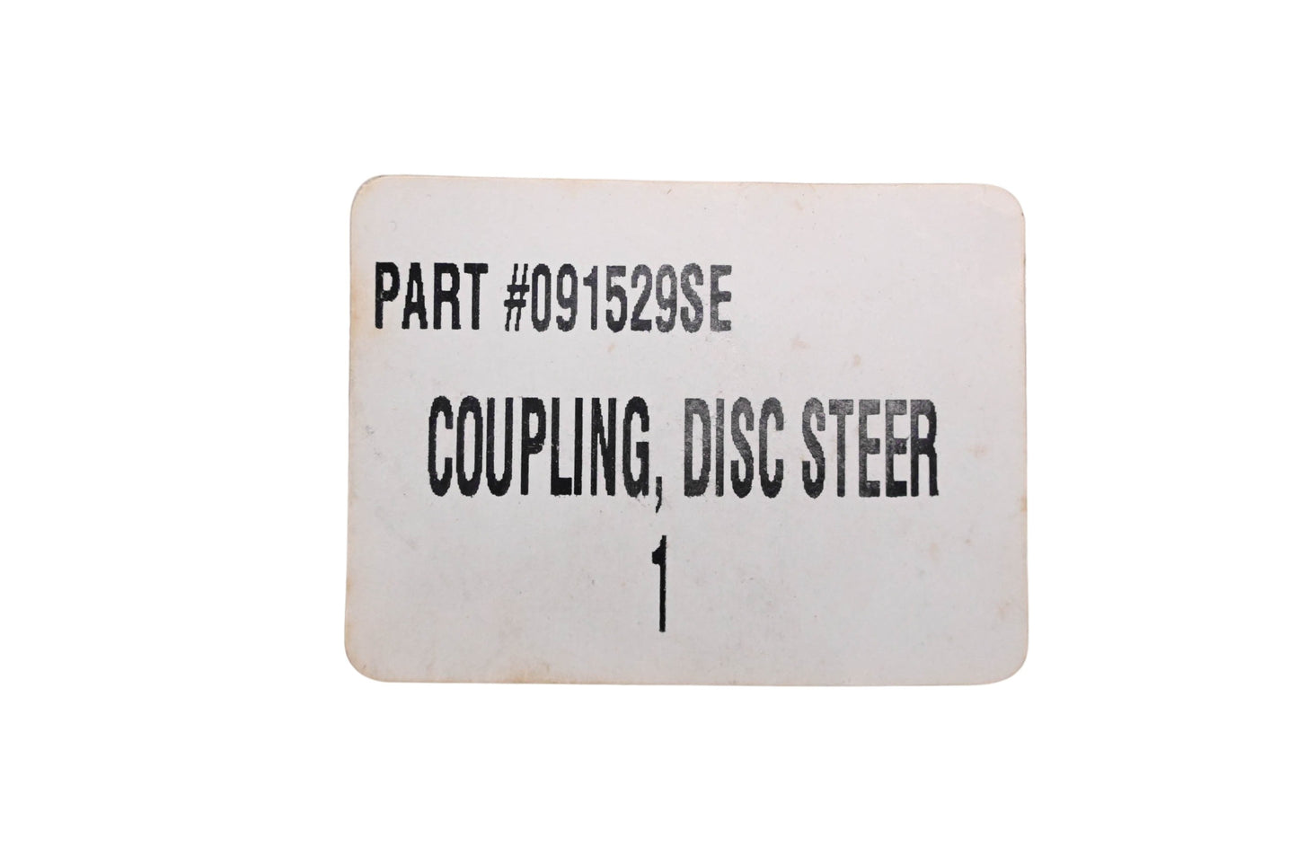 Murray 091529SE Steering Disc Coupling Kit NOS