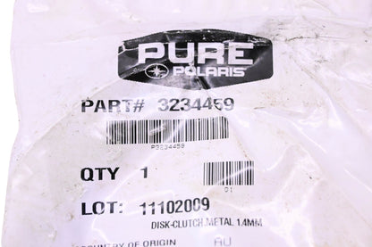 New OEM Polaris 3234459 1.4mm Clutch Disk NOS