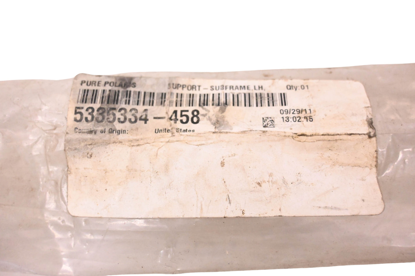 New OEM Polaris 5335334-458 Rear Subframe Brace NOS