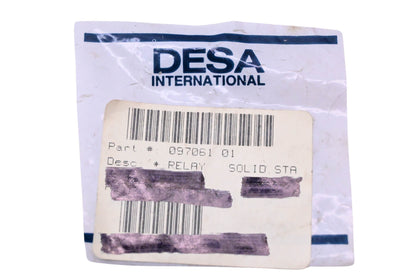 Desa 097061-01 Relay Start Motor Assembly NOS