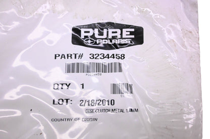New OEM Polaris 3234458 1mm Clutch Disk NOS