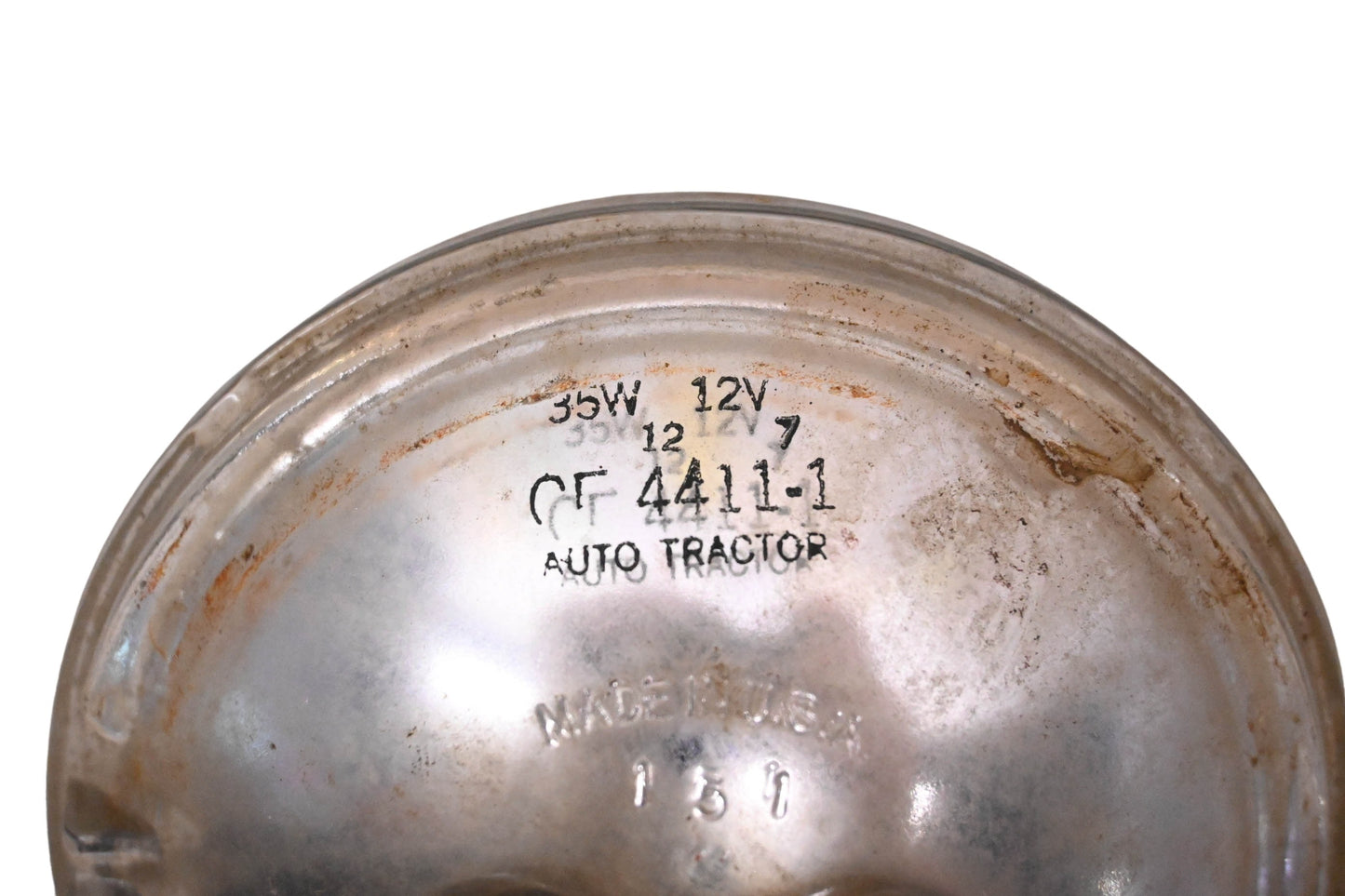 Wagner 4411-1 35W 12V Round Headlamp Assembly NOS