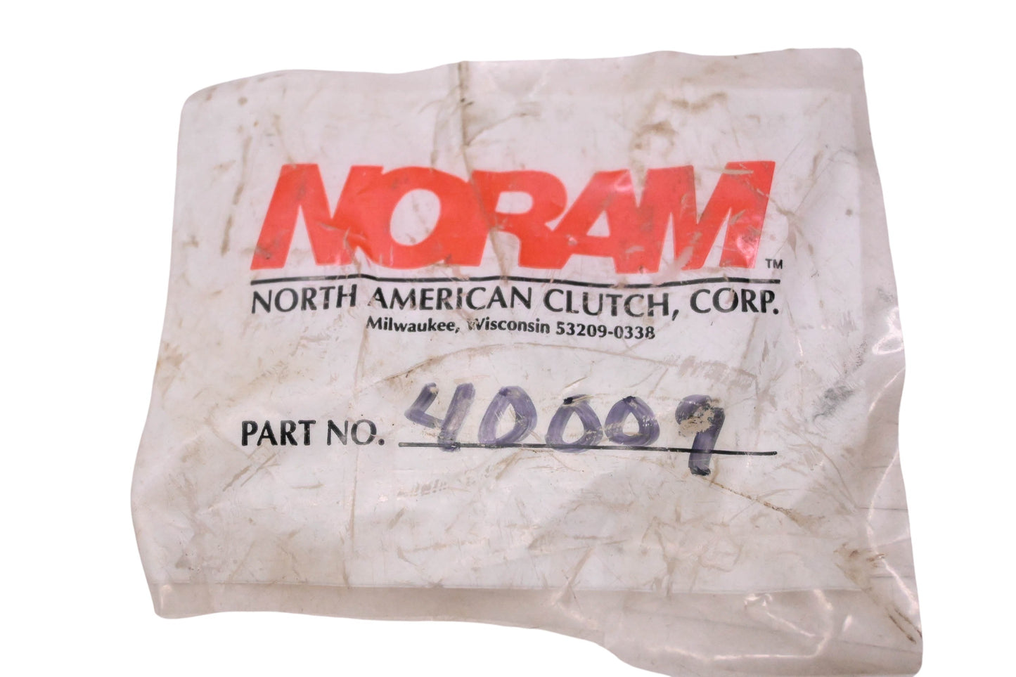 NORAM 40009 Clutch Bore Assembly NOS
