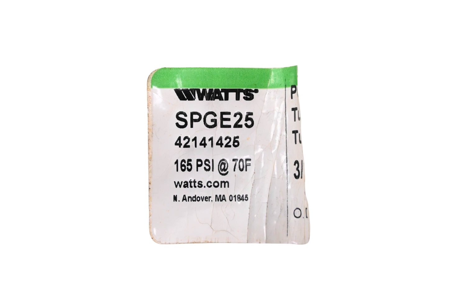 WATTS SPGE25 25' Poly Tubing NOS