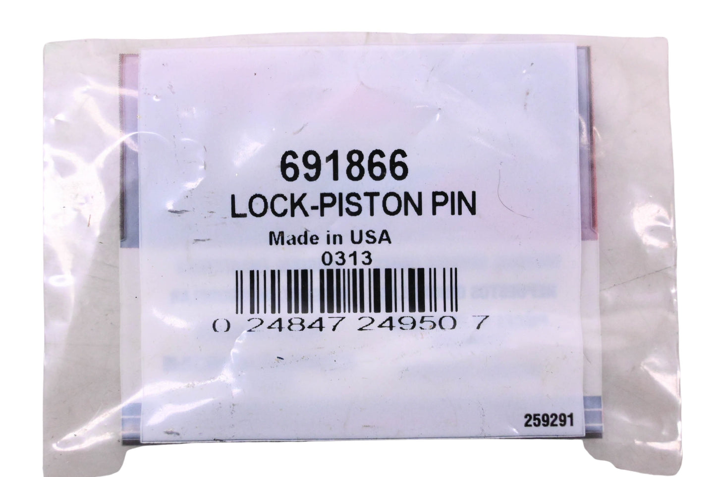New OEM Briggs & Stratton 691866 Piston Lock Pin NOS