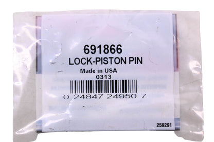 New OEM Briggs & Stratton 691866 Piston Lock Pin NOS