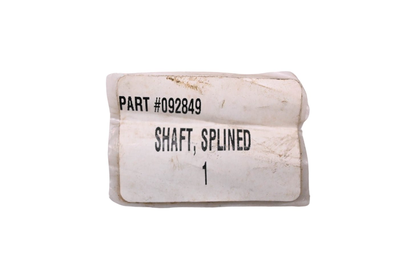Murray 092849 Splined Jackshaft NOS