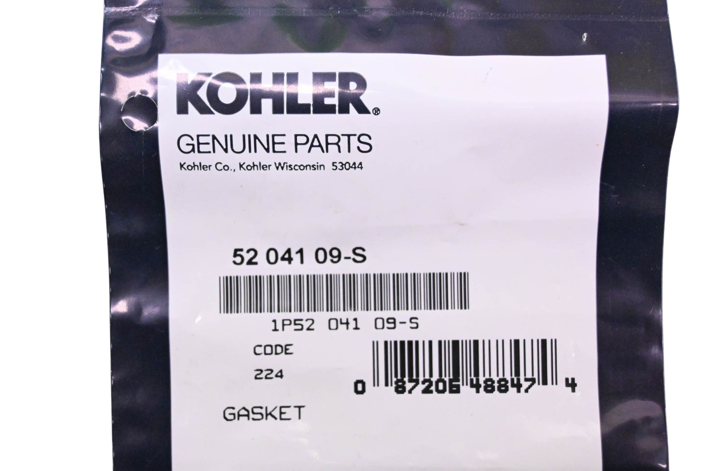 Kohler 52-041-09-S Intake Gaskets Qty 4 NOS