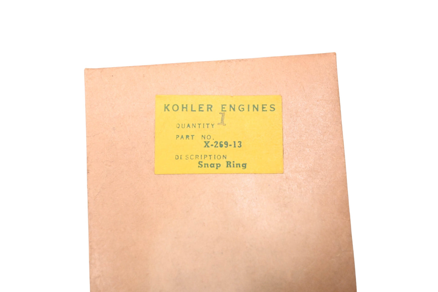 Kohler X-269-13 Ring NOS