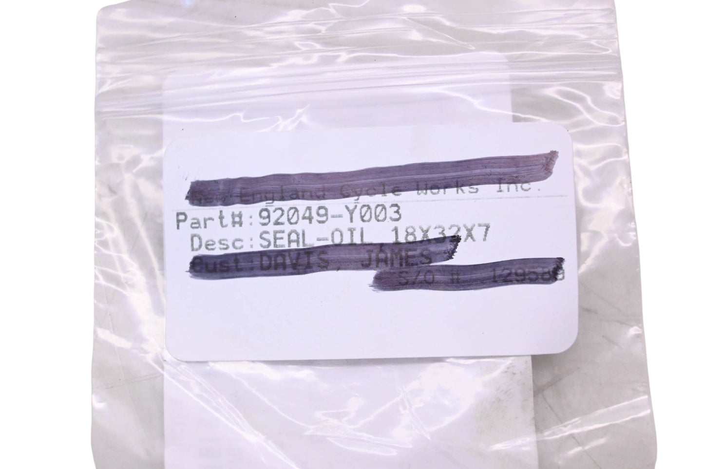 New OEM Kawasaki 92049-Y003 Oil Seal NOS
