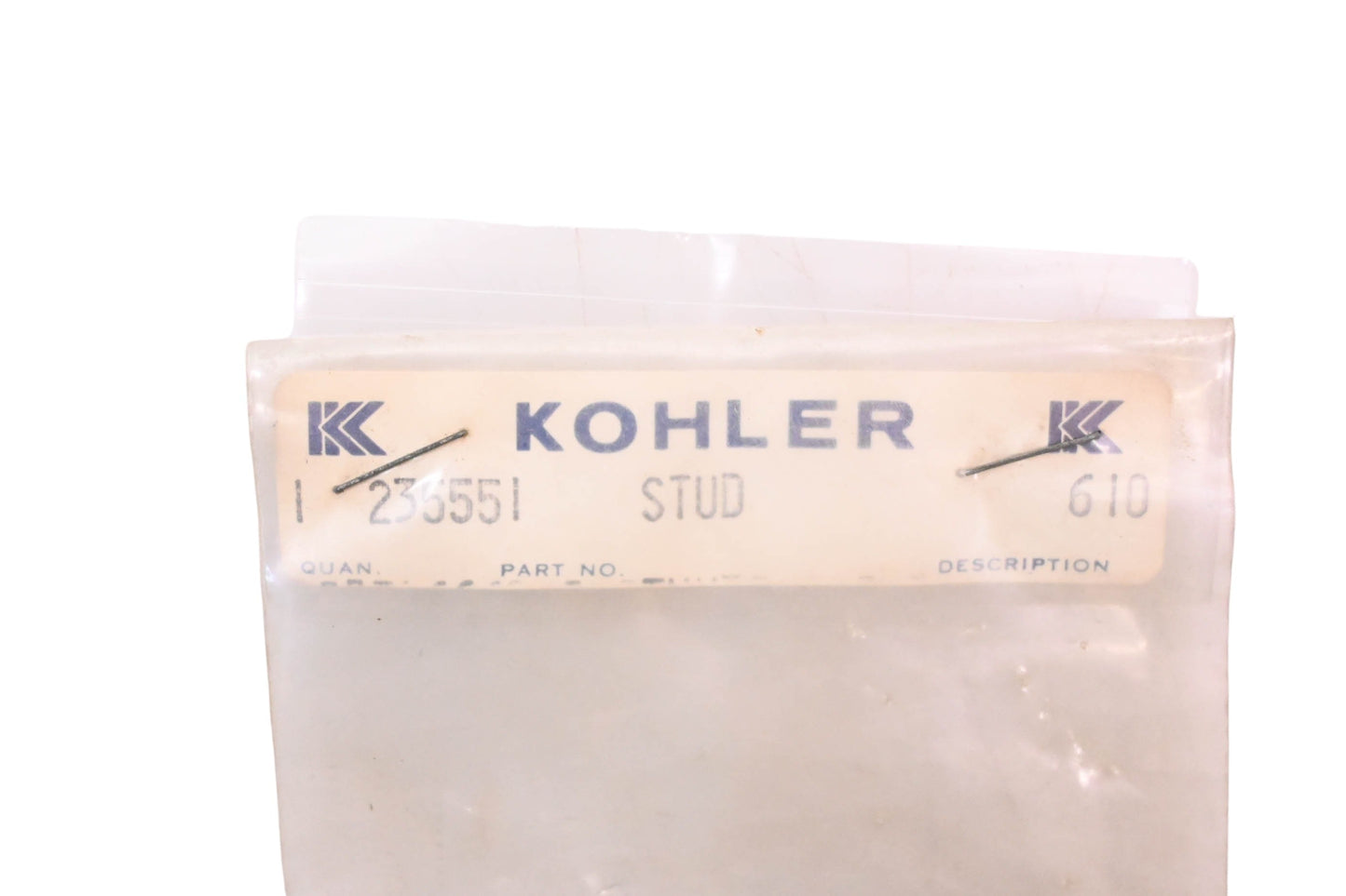 Kohler 235551 Stud NOS