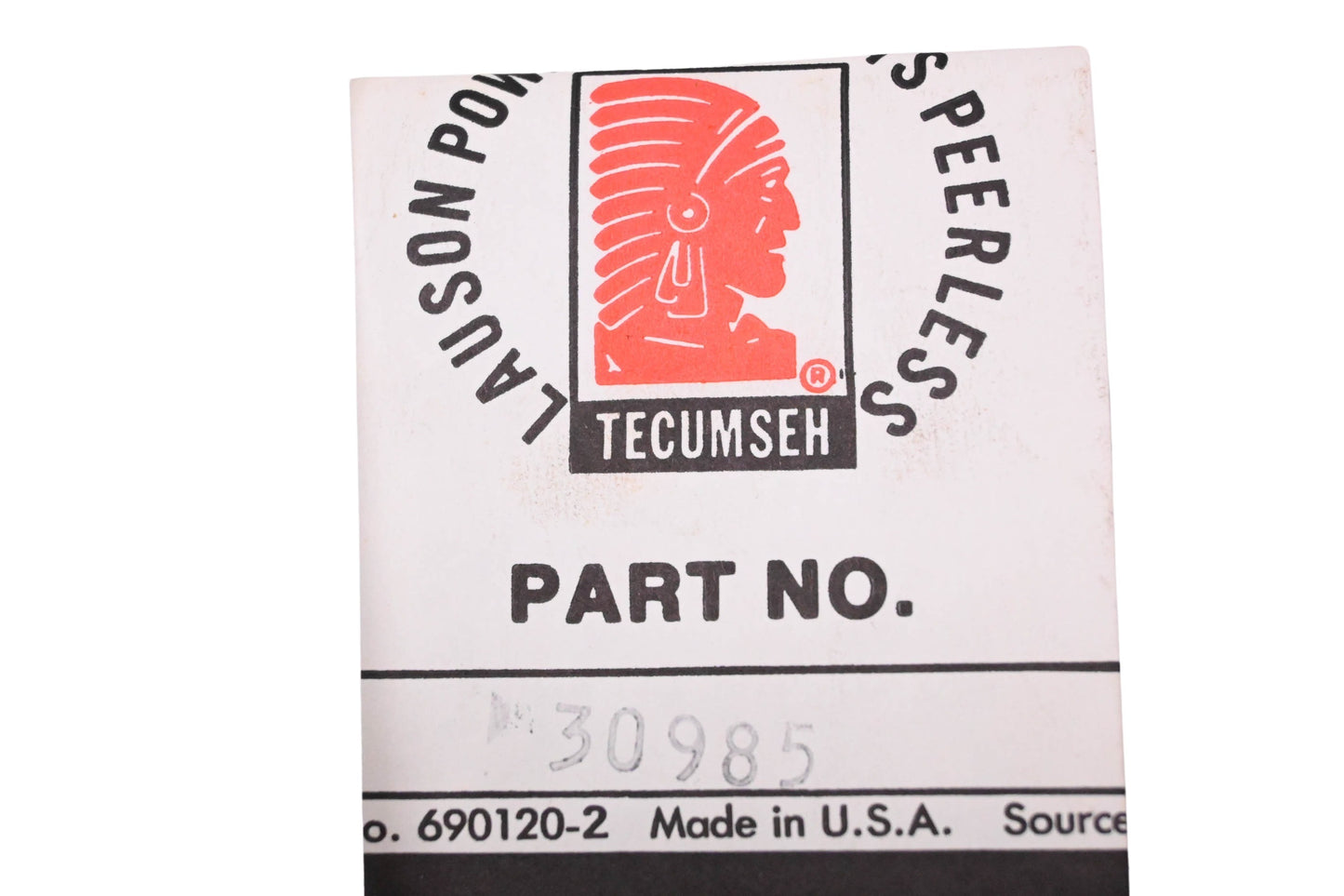 New OEM Tecumseh 30985 Choke Control NOS
