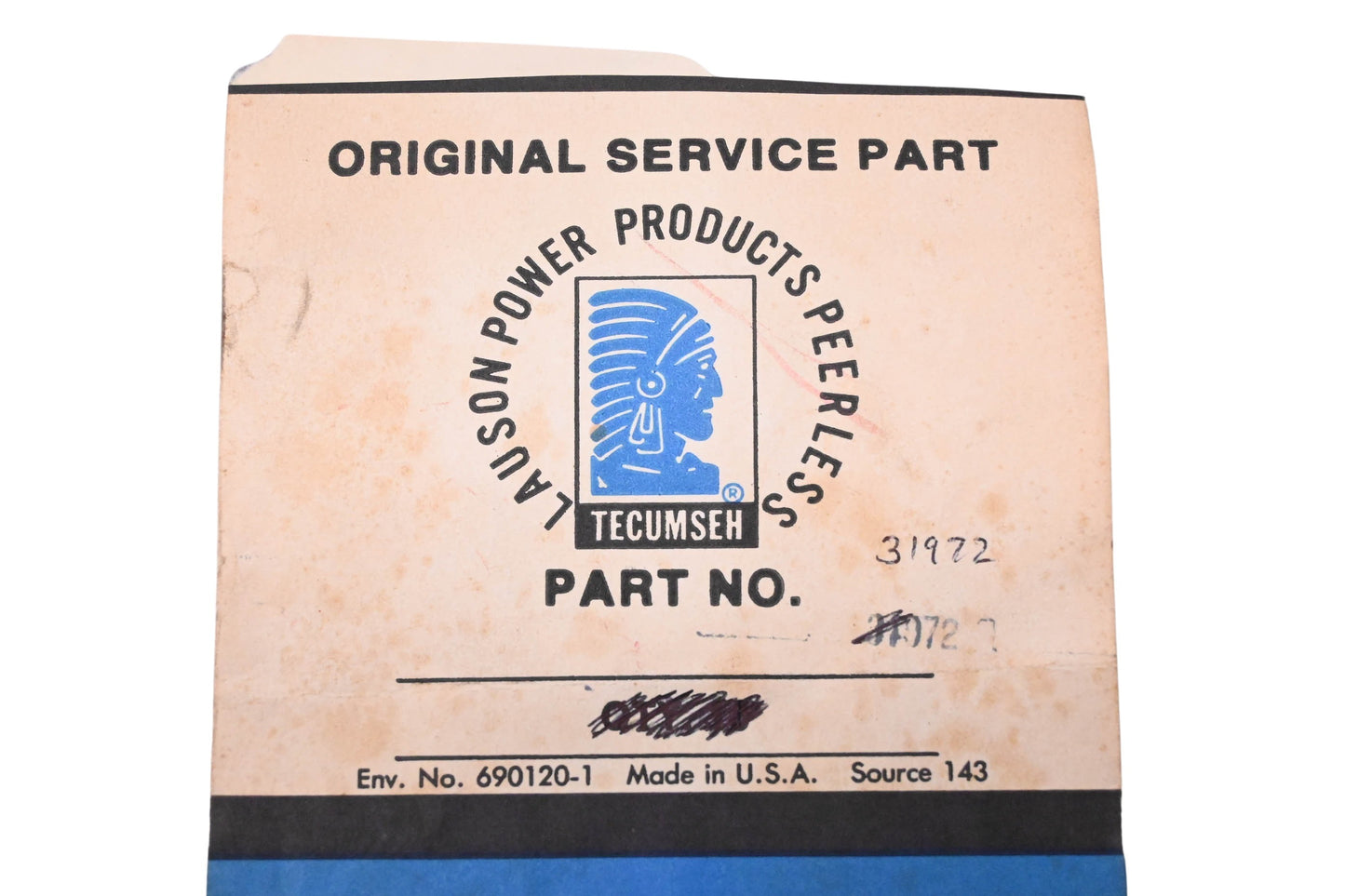 New OEM Tecumseh 31972 Gasket NOS