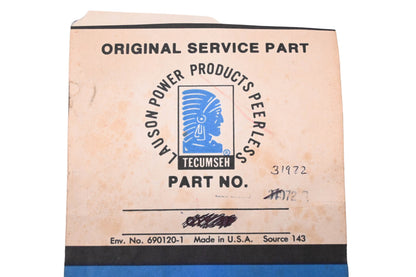 New OEM Tecumseh 31972 Gasket NOS