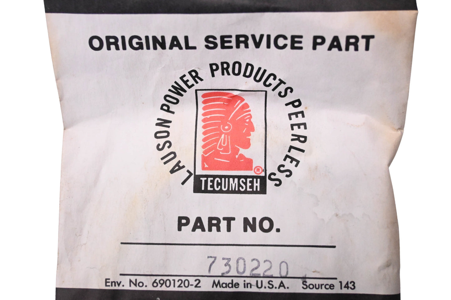 New OEM Tecumseh 730220 Engine Oil Baffle Upgrade NOS