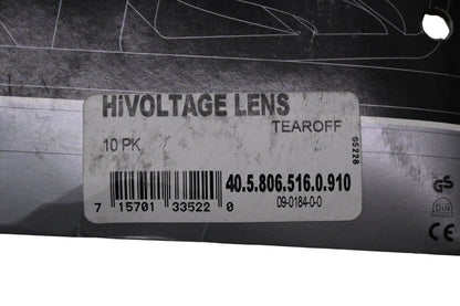 Scott 09-0184-0-0 10 Pack High Voltage Goggle Three Pin Tear Off Sheets NOS