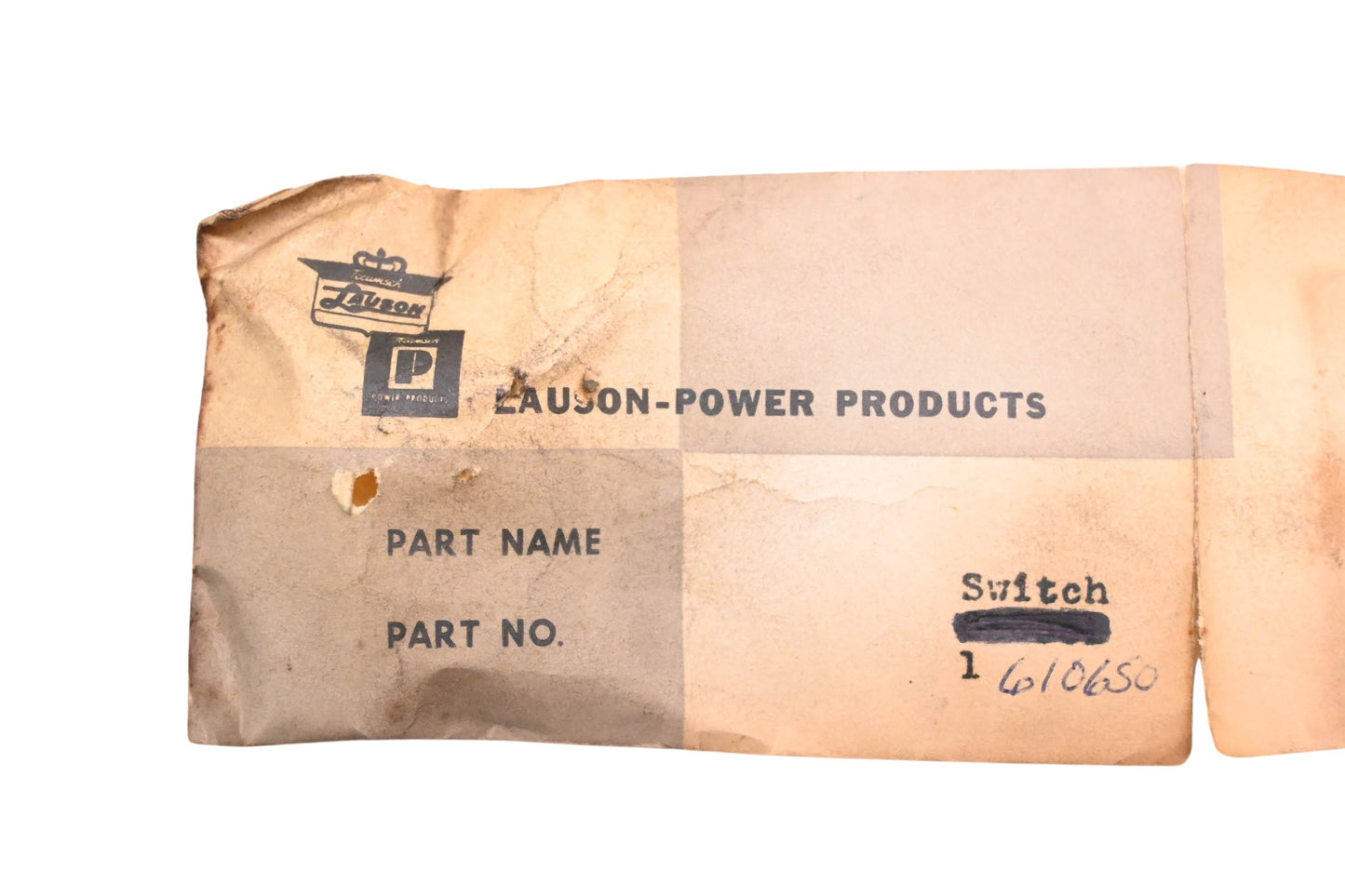 New OEM Tecumseh 610650 On/Off Toggle Switch NOS