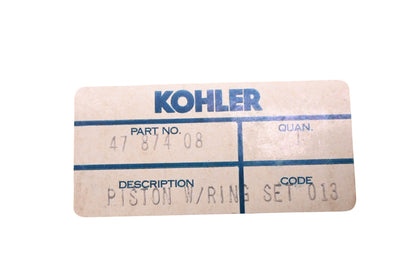 Kohler 47-874-08 Piston Assembly Kit NOS