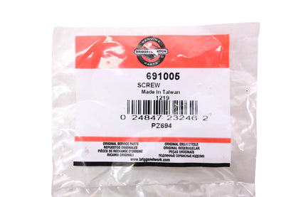 New OEM Briggs & Stratton 691005 Screw NOS