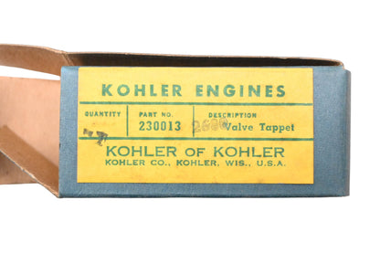 Kohler 230013 Valve Tappet NOS
