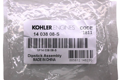 Kohler 14 038 08-S Dipstick Assembly NOS