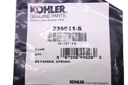 Kohler 235011-S Engine Spring Retainer NOS