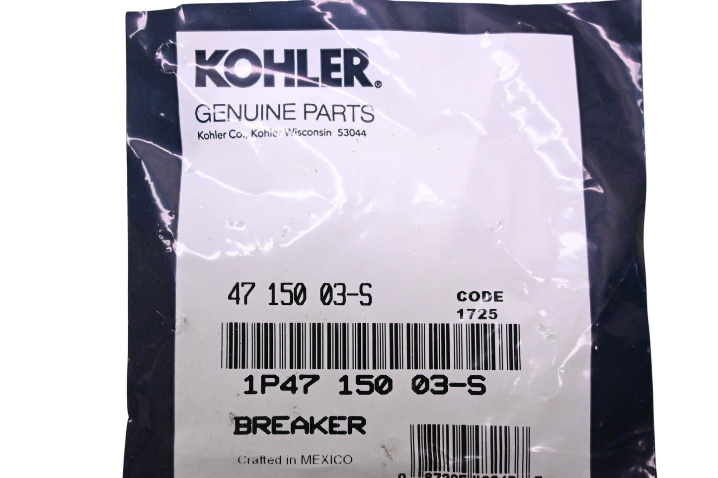Kohler 47 150 03-S Engine Ignition Points Breaker Assembly NOS