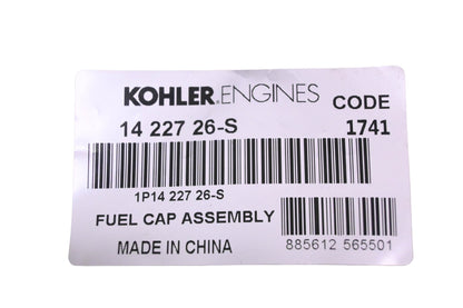 Kohler 14 227 26-S Fuel Cap Assembly NOS