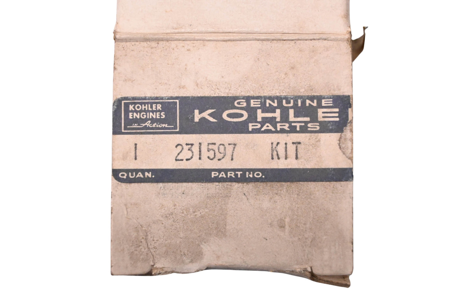 Kohler 231597 Pump Repair Kit NOS