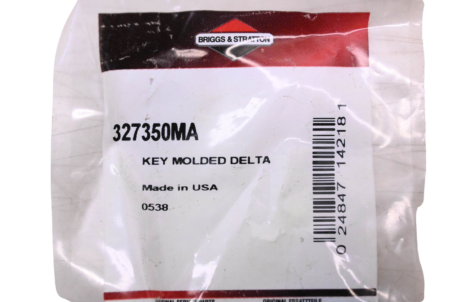 New OEM Briggs & Stratton 327350MA Ignition Key NOS