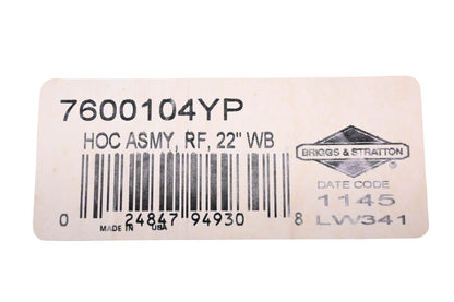 New OEM Briggs & Stratton 7600104YP Height Adjuster Assembly NOS