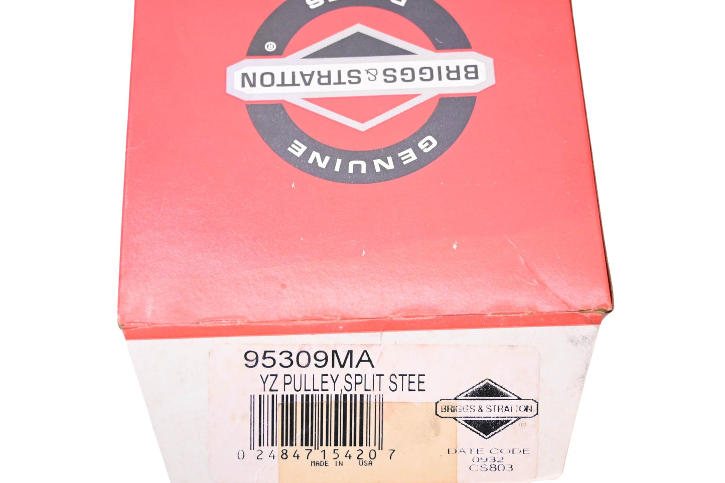 New OEM Briggs & Stratton 95309MA Pulley NOS