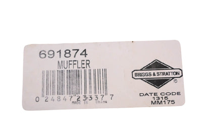 New OEM Briggs & Stratton 691874 Muffler Assembly Kit NOS
