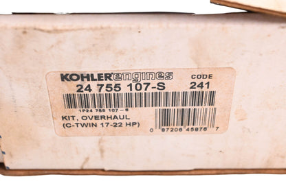 Kohler 24 755 107-S Gasket Kit NOS