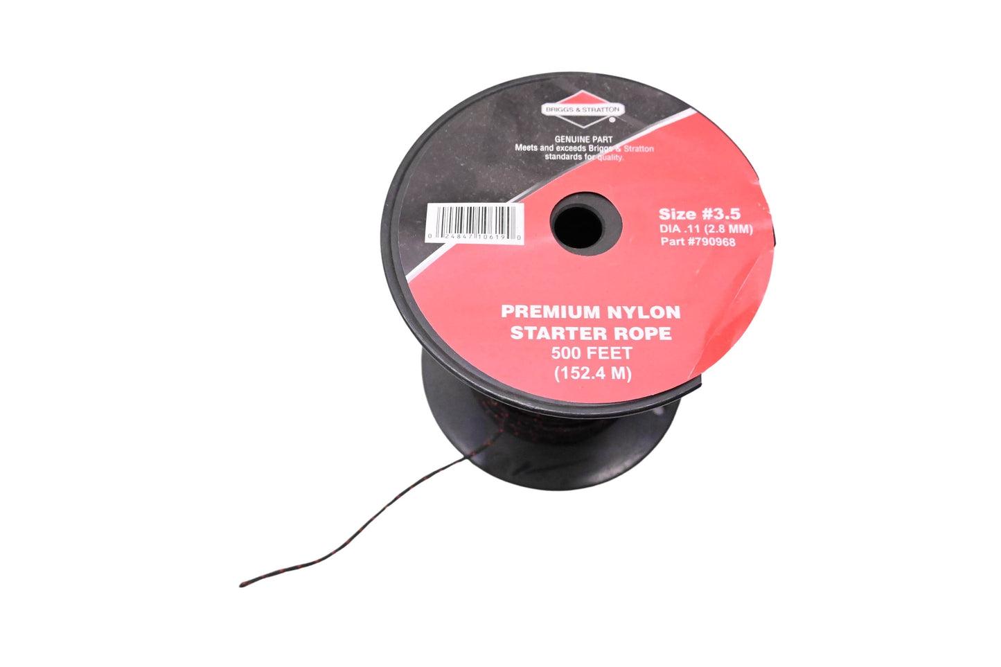 New OEM Briggs & Stratton 790968 500' Nylon Starter Rope Spool NOS