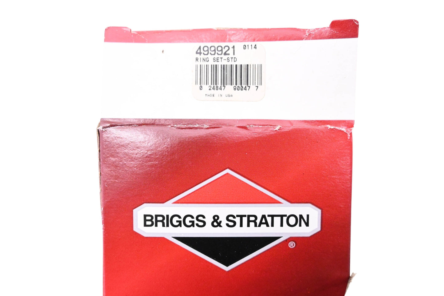 New OEM Briggs & Stratton 499921 Piston Ring Kit NOS