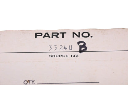 New OEM Tecumseh 33240B Gasket Kit NOS