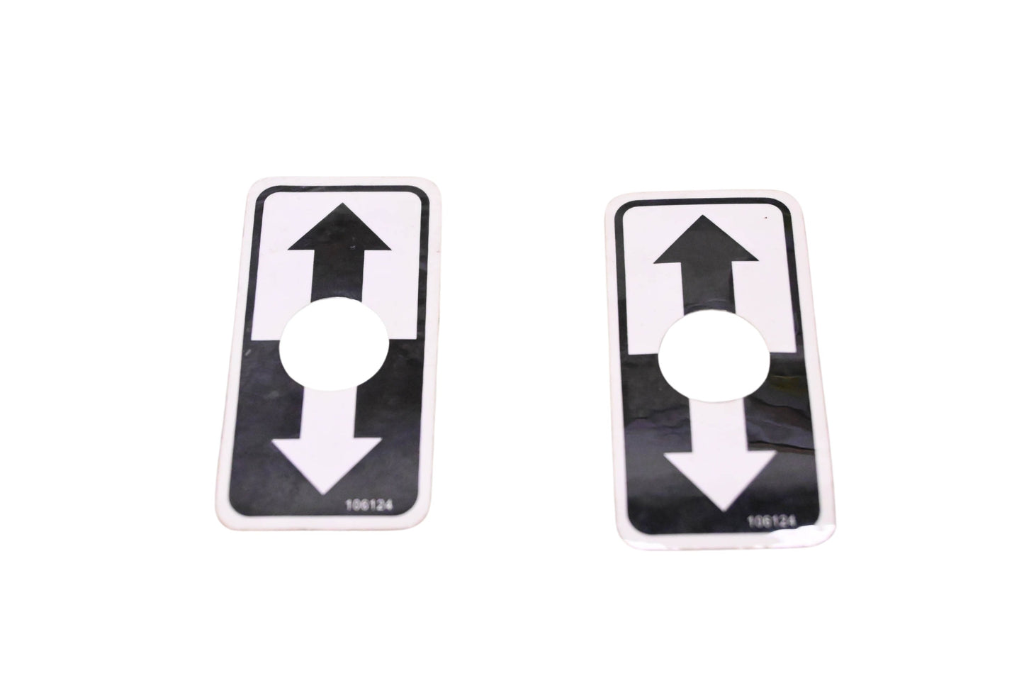 Bercomac 106124 Lift Decals Qty 2 NOS