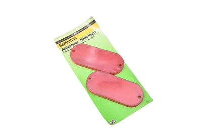 Hy-Ko CORB-7R Red Oval Reflector Kit NOS