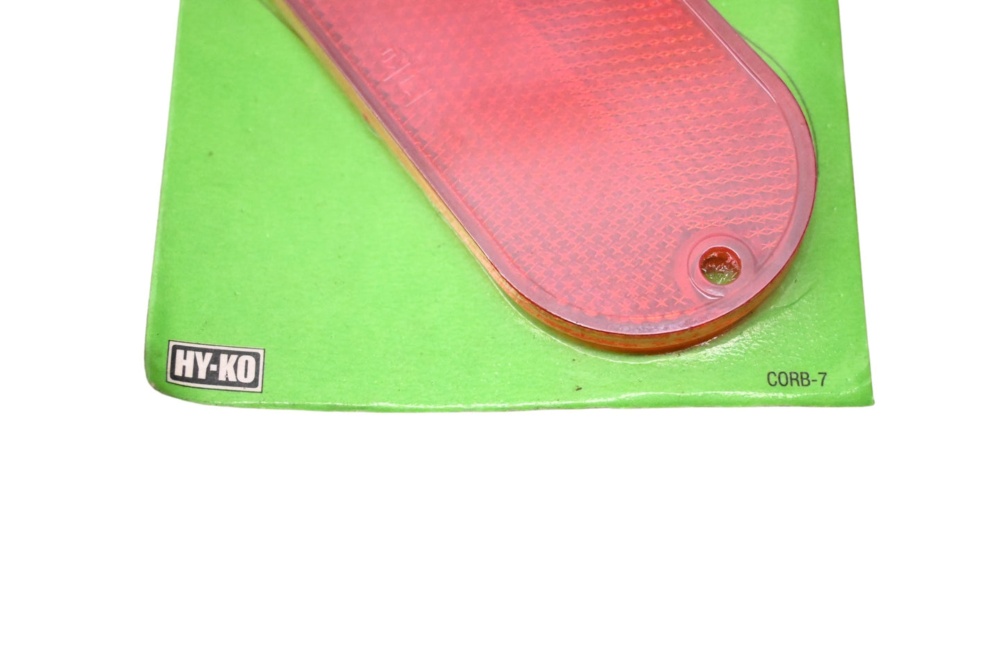 Hy-Ko CORB-7R Red Oval Reflector Kit NOS