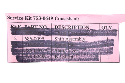MTD 686-0095 Crank Shift Assembly Kit NOS