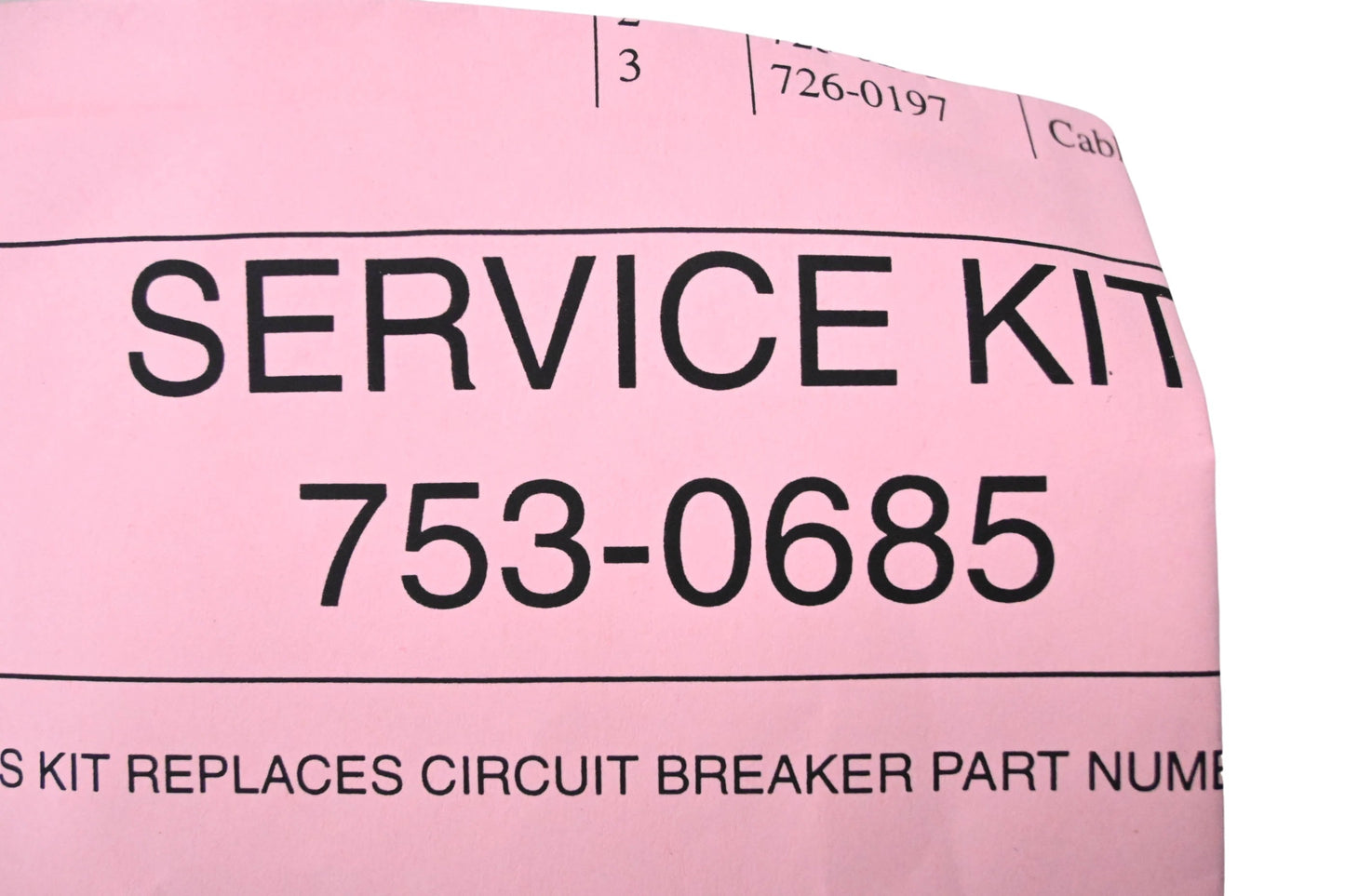 MTD 753-0685 Circuit Breaker Kit NOS