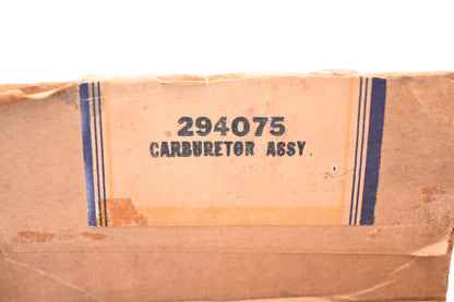 New OEM Briggs & Stratton 294075 Carburetor Assembly NOS