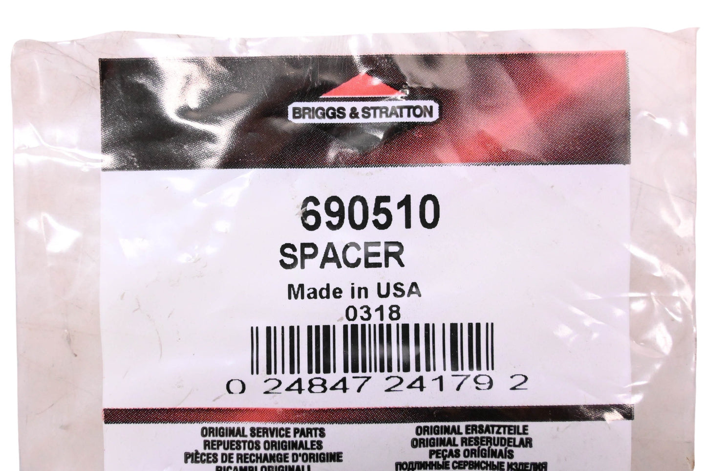 Briggs & Stratton 690510 Washer Spacer NOS
