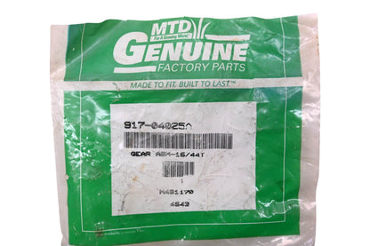 MTD 917-04025A Craftsman Gear NOS