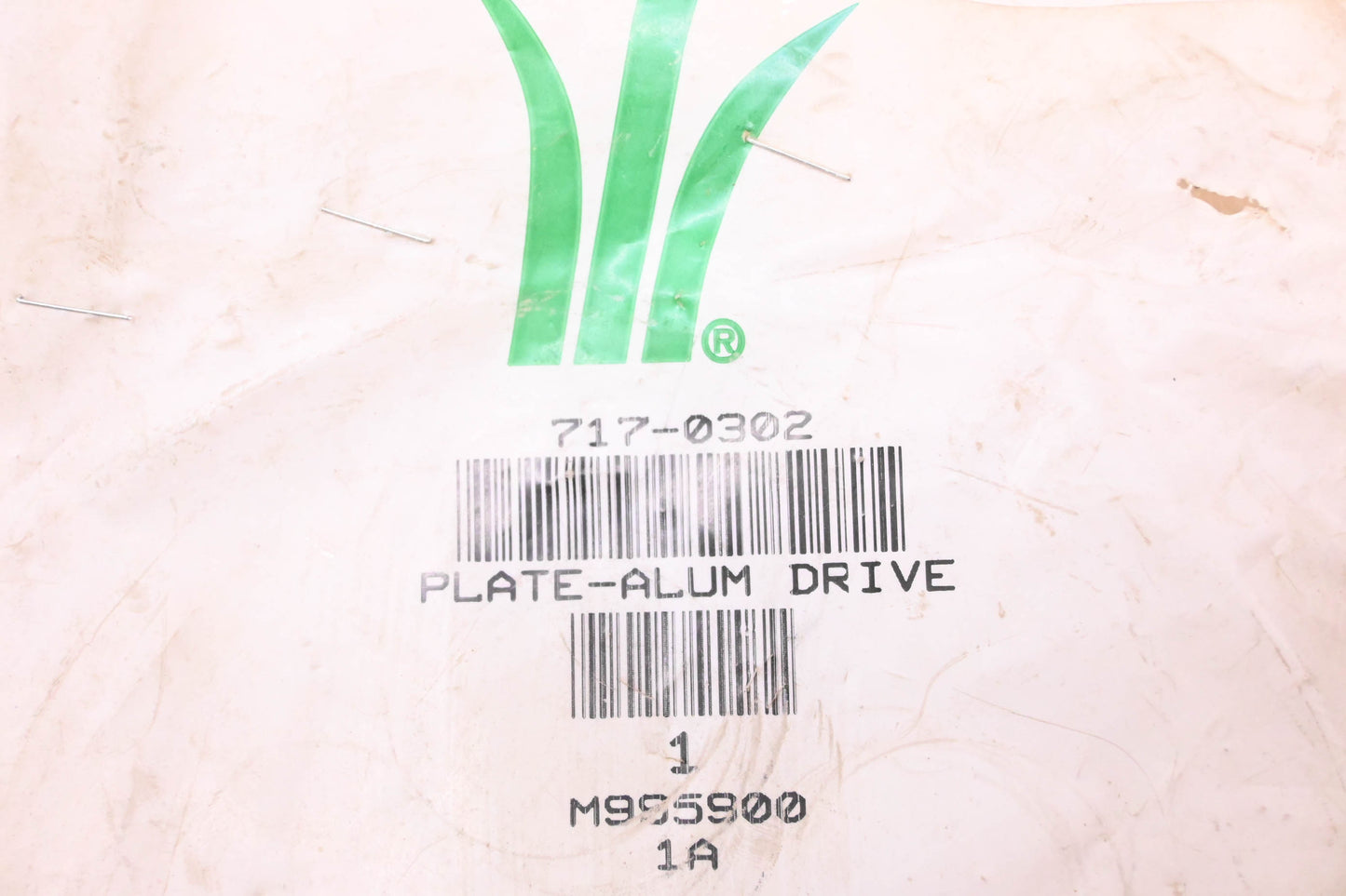 MTD 717-0302 Drive Plate NOS