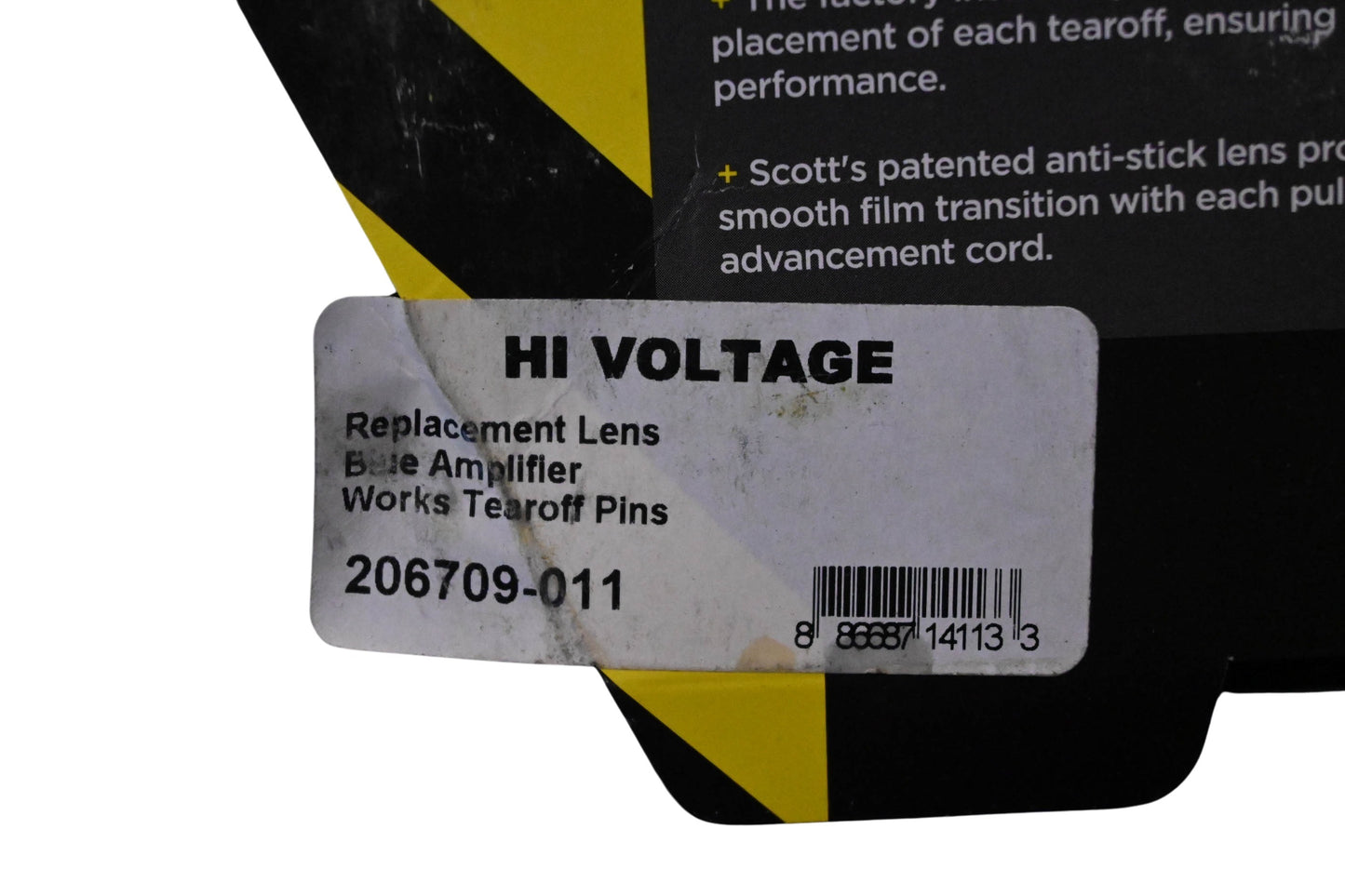 Scott 206709-011 Hi Voltage AMP Blue Replacement Goggle Lens NOS