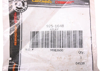 MTD 925-1648 Relay Switch Assembly NOS