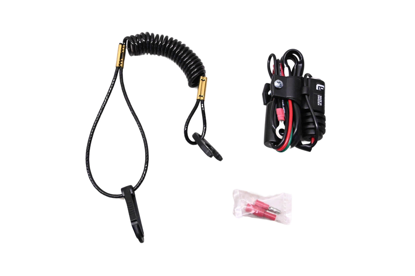 Gunnar 21060006 Black Kill Switch Assembly Kit NOS