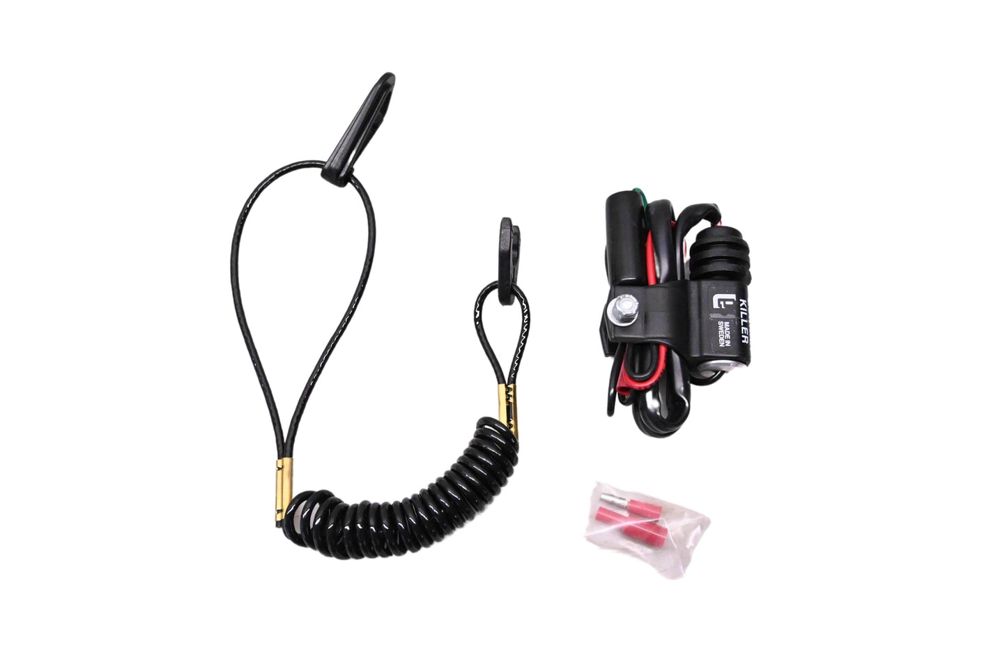 Gunnar 21060006 Black Kill Switch Assembly Kit NOS
